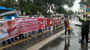 GEMMPAR Demo Kejati Riau Minta Usut Tuntas Dugaan Korupsi di Siak, Hingga Sentil Pembangunan Masjid dan Gedung Makorem