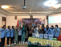 Pelatihan Pembuatan Minyak kelapa murni Virgin Coconut Oil (VCO) Oleh Mahasiswa Kukerta Terintegrasi dan Tim Pengabdian Masyarakat LPPM UNRI Kepada Ibuk-ibuk Di Desa Pandau Jaya Kecamatan Siak Hulu Kabupaten Kampar