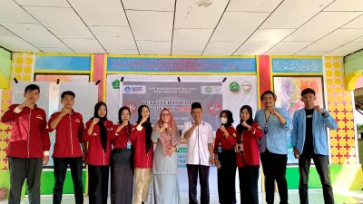 MAHASISWA KKN UNRI 2023 SUKSES LAKUKAN PENYULUHAN PENYALAHGUNAAN NARKOBA DI MTS GUPPI BANDAR SUNGAI