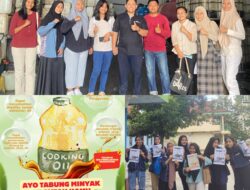 Gerakan Peduli Lingkungan Ditaja Oleh Komunitas Bank Jelantah Sosiologi (BAJASOS) Melalui Aksi Pengumpulan Minyak Jelantah Pada Area Kampus didukug oleh Bank Jelantah Riau Bersama TUKR.