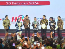 Puncak Peringatan Hari Pers Nasional 2024, Ketua MPR RI Bamsoet Apresiasi Ditandatanganinya Perpres Hak Cipta Penerbit*