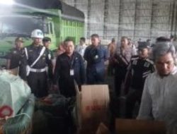 Gudang di Jalan Siak II , Simpan Ribuan Kardus Kosmetik Ilegal