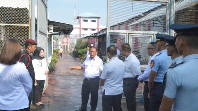 Wujudkan Dapur Bersih & Sehat, Kalapas Kelas I Medan Tinjau Renovasi Dapur