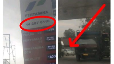 SPBU NO 14 287 6110 Mandau KM 11 Duri Diduga Berkerja Sama Dengan Mafia Langsir BBM Jenis Solar