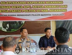 Kapolres Kuansing Gelar Coffee Morning Bersama Ketua KPU, Bawaslu, dan Partai Politik Kabupaten Kuansing