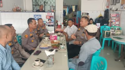 Kapolres Kuansing Coffee Morning Bersama Tokoh Masyarakat Dalam Rangka Cooling System Jelang Pilkada 2024