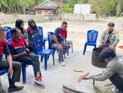 Inovasi KKN Kelompok 61 UMRI Memanfaatkan Pelepah Sawit Menjadi Nilai Guna