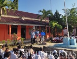 Bentuk Generasi Bermoral, Mahasiswa Kukerta UNRI Gelar Sosialisasi Etika Bermedia Sosial di SMPN 2 Tandun