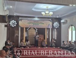 Peringatan Maulid Nabi Muhammad SAW di Polresta Pekanbaru Dukung Pemilukada Aman dan Sukses