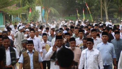 Nasir Gelar Safari Politik ke Ponpes Darussalam Saran Kabun