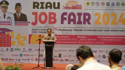 3.000 Lowongan Pekerjaan Tersedia di Riau Job Fair 2024, Ini Harapan Disnaker