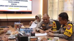 Polres Kampar Tekan MOU Dengan RSUD Bangkinang Terkait MCU Personel