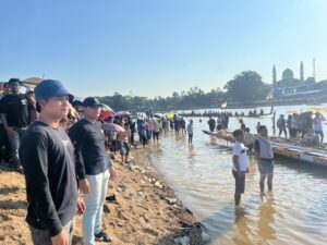 Personel Gabungan Polri Amankan Hari Ketiga Event Nasional Pacu Jalur Tradisional 2025