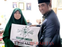 Bentuk Kasih kepada Ibu, Ketua PWNU Riau H.T.Rusli Ahmad Berikan UMROH GRATIS kepada Orang Tua Kader NU