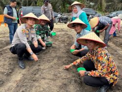 Dukung Asta Cita Presiden RI, Polres Kuansing Gencarkan Penanaman Jagung Pipil di Empat Kecamatan