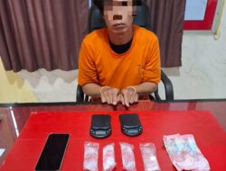 Tim Mata Elang Polres Kuansing Tangkap Pengedar Shabu dalam Operasi Antik LK 2025