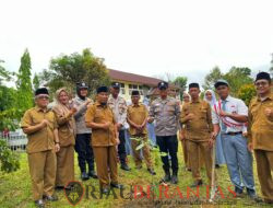 Polres Kuansing Gelar Program Green Policing dan Gerakan Gen Z Cinta Lingkungan di SMA Negeri 1 Sentajo Raya