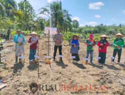 Polres Kuansing Dukung Program Asta Cita Presiden Melalui Penanaman Bibit Jagung Pipil di Cerenti dan Pangean