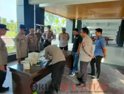 Kapolres Kuansing Tegaskan Komitmen Polri Perangi Narkoba, Tes Urine Personel Dilakukan Mendadak