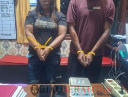 Polsek Singingi Hilir Ringkus Dua Pelaku Narkoba, Seorang Pemasok Masih Diburu
