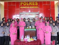 Polres Kuansing Gelar Syukuran HUT Polwan ke-77, Kapolres Tekankan Profesionalisme dan Pengabdian
