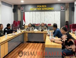 Polres Kuansing Terima Supervisi Operasi Antik Lancang Kuning 2025, Kapolres Tekankan Profesionalisme dan Integritas Personel