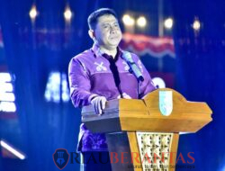 Warna-Warni Budaya Kuansing, Danrem 031/Wira Bima Ikut Saksikan Pawai Batik di Taman Jalur