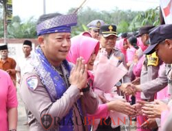 Kapolres Kuansing AKBP Raden Ricky Pratidiningrat, S.I.K, M.H Kunjungan Kerja ke Tiga Polsek