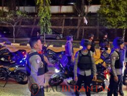 Menggunakan SP. Motor Kapolres Kuantan Singingi Pimpin Langsung TIM RAGA Patroli