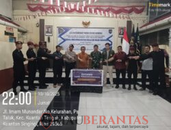 Kalapas Teluk kuantan Pimpin Langsung Pengeledahan Gabungan Malam Hari 