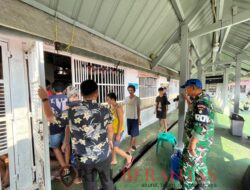 Ciptakan Ketertiban Dan Keamanan Warga Binaan, Rutan Kelas IIB SiaK Sri Indra Pura Gelar Razia Bersama TNI Dan POLRI