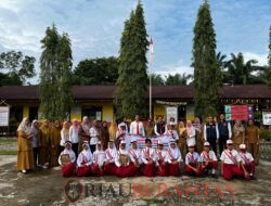 Polres Kuansing Gelar Edukasi Green Policing Usia Dini dan Penanaman Pohon di SD Negeri 015