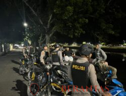 Tim Raga Polres Kuansing Gelar Patroli Malam, Ciptakan Situasi Aman dan Kondusif di Teluk Kuantan