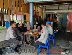 Polsek Pangean Gelar Jumat Curhat, Pererat Hubungan Polisi dan Masyarakat
