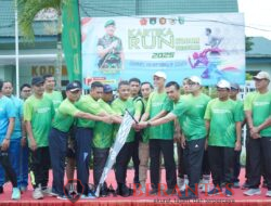 Semarak HUT TNI ke-80, Kodim Dumai Gelar Kartika Run 8K diikuti Seribu Peserta
