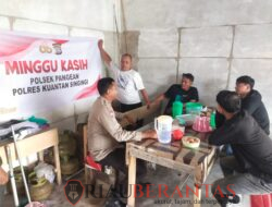 Polsek Pangean Melaksanakan Giat Minggu Kasih, Dekatkan Polri Dengan Masyarakat