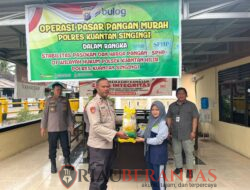 Polres Kuansing Gelar Operasi Gerakan Pangan Murah, Wujud Kepedulian Polri Bantu Masyarakat