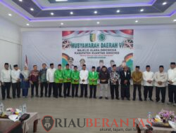 Polres Kuansing Amankan Musyawarah Daerah VI Majelis Ulama Indonesia Kabupaten