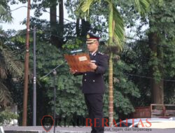 Kabag Ops Polres Kuansing, Pimpin Peringatan Hari Kesaktian Pancasila ” Pancasila Perekat Bangsa”