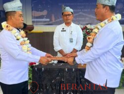 Kepala Baru Siap Nahkodai Lapas Kelas IIB Teluk Kuantan, Nimrot Sihotang Sampaikan Pesan Begini 