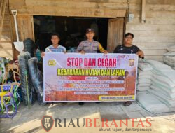 Polres Kuantan Singingi Tingkatkan Kegiatan Pencegahan Karhutla di Seluruh Wilayah Hukum Jajaran