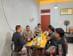 Polres Kuansing Gelar Kegiatan Jum’at Curhat di Desa Muara Langsat