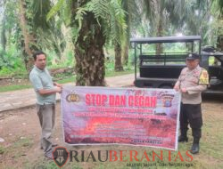 Polres Kuansing dan Polsek Jajaran Gencar Laksanakan Giat Preemtif dan Preventif Antisipasi Karhutla