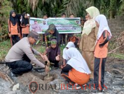 Polres Kuansing Dukung Program Unggulan Kapolda Riau “Green Policing”