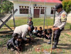 Polres Kuantan Singingi Laksanakan Program Green Policing Kapolda Riau Secara Serentak di Berbagai Wilayah