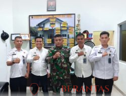 Perkuat Stabilitas Keamanan, Rutan Labuhan Deli Jalin Sinergi Strategis dengan Koramil 10/Medan Marelan