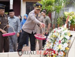 Peringati Hari Pahlawan ke-80, Kapolres Kuansing: Semangat Juang Para Pahlawan Harus Jadi Teladan