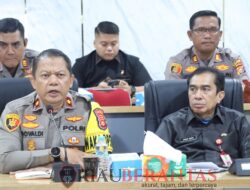 Polres Kuansing Gelar Rapat Koordinasi Eksternal Jelang Kunjungan Kerja Menteri Kehutanan RI