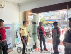 Sat Samapta Polres Kuansing Laksanakan Patroli Rutin di Pasar dan Bank, Pastikan Keamanan Pusat Keramaian dan Objek Vital