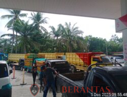 Polres Kuantan Singingi Tertibkan Aktivitas di SPBU Sungai Jering Usai Temuan Antrian Panjang